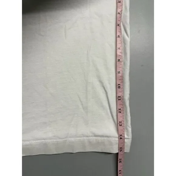 Fear of God Essentials Classic Long Sleeve Tee.Ivory. Oversized.Streetwear. Sz L - Picture 6 of 14